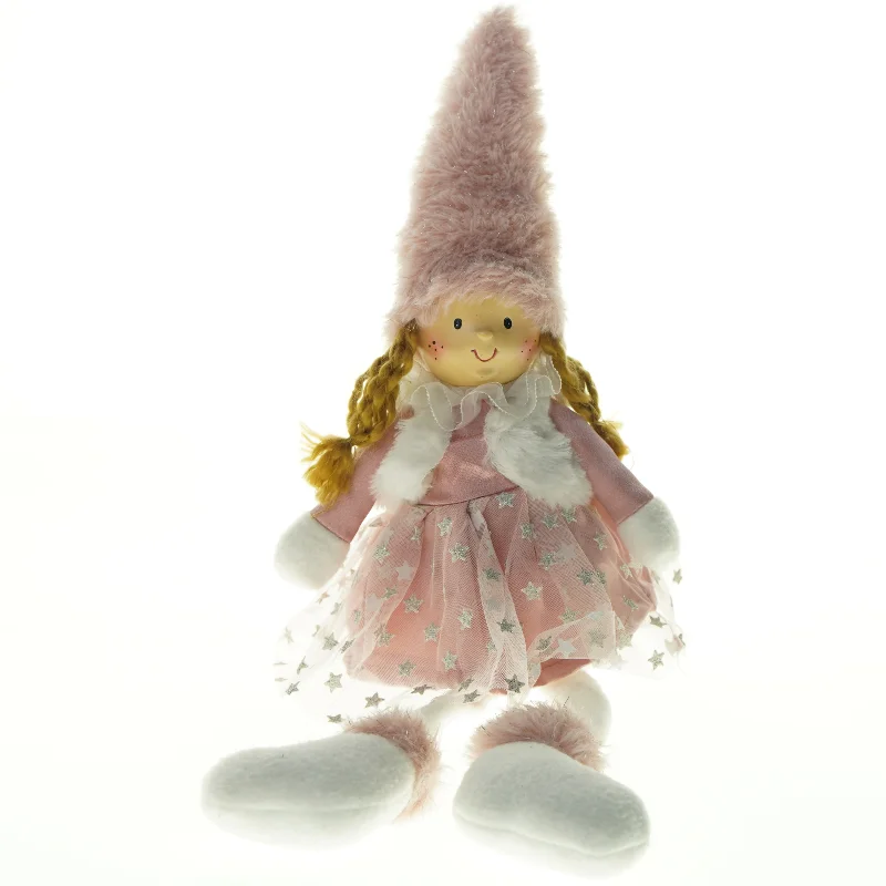 Nissepige Figur (str. Længde 48 cm)