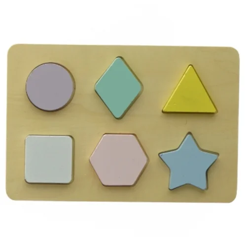 Træ puslespil (str. 20 x 13,5 cm)