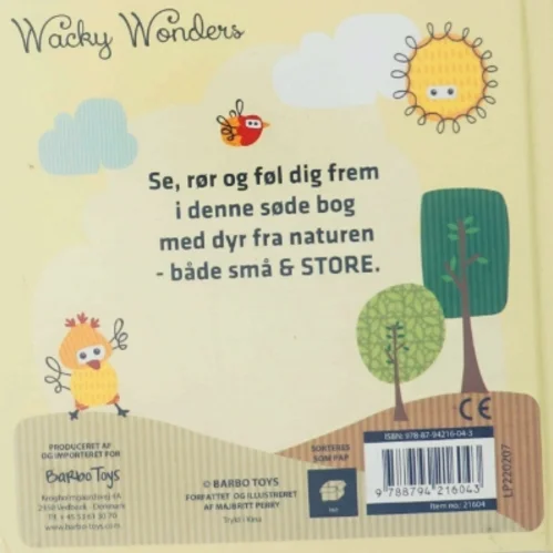 Børnebog 'Dyrevenner små & STORE' fra Barbo Toys (Bog)