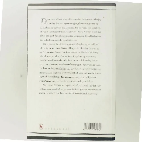 Den store Gatsby : roman (Ved Jørgen Nielsen) af F. Scott Fitzgerald (Bog)