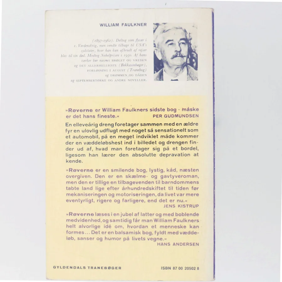 Røverne af William Faulkner (Bog)