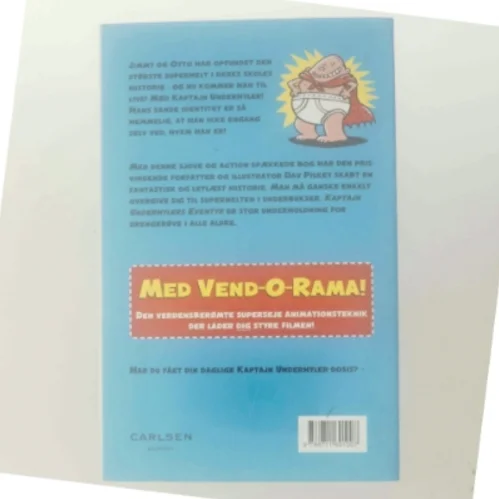 Kaptajn Underhylers eventyr : den første heltefortælling af Dav Pilkey (Bog)