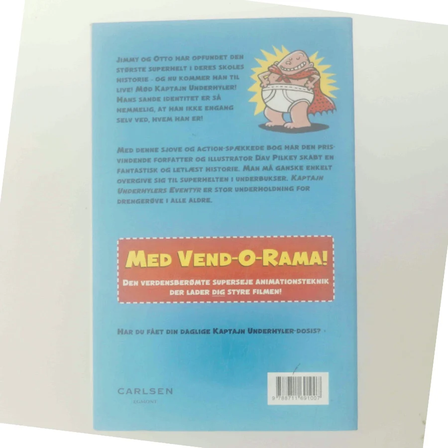 Kaptajn Underhylers eventyr : den første heltefortælling af Dav Pilkey (Bog)