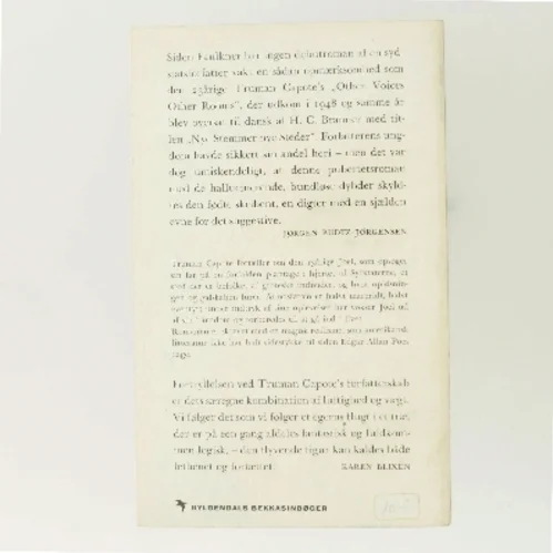 Nye Stemmer, Nye Steder af Truman Capote (Bog)
