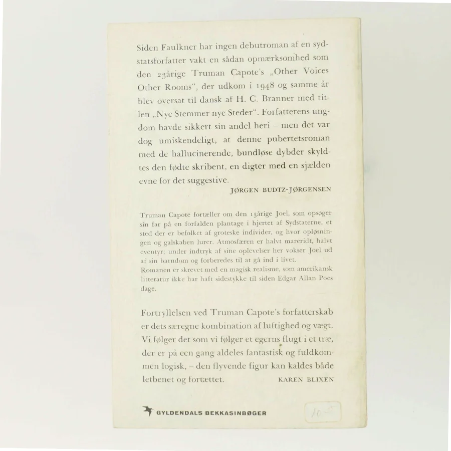 Nye Stemmer, Nye Steder af Truman Capote (Bog)