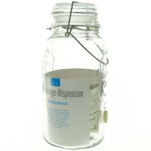 Drikdispenser i glas (str. L 31 cm)