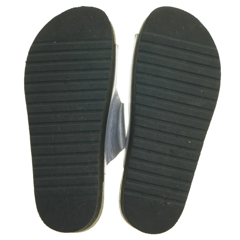 Sølvfarvede sandaler med platform fra Sixty Seven (str. Længde, 24,5 cm)