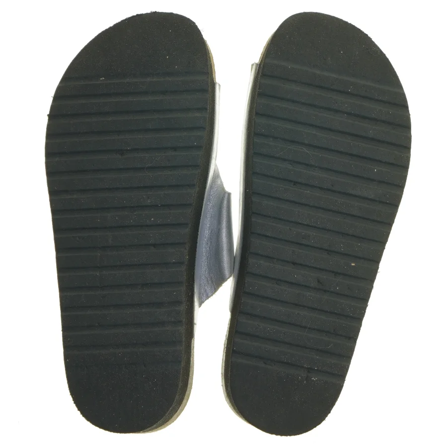 Sølvfarvede sandaler med platform fra Sixty Seven (str. Længde, 24,5 cm)