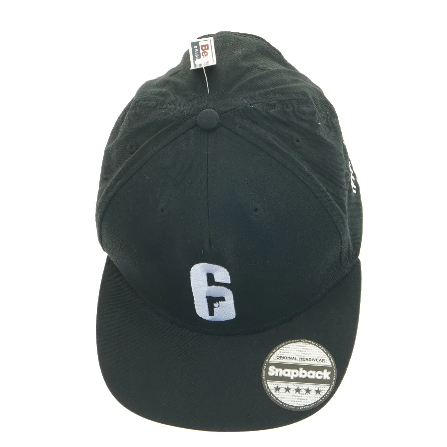 Sort baseballkasket (str. One size)