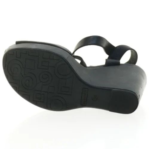 Sorte kilesandaler fra Minelli (str. 38)