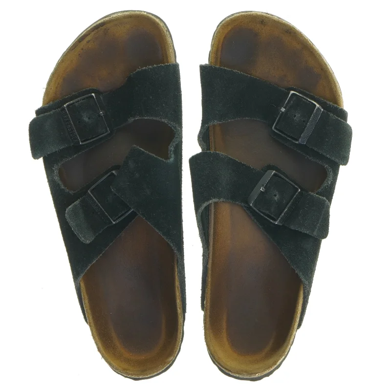 Birkenstock Arizona Sorte sandaler med to remme (str. 42 )
