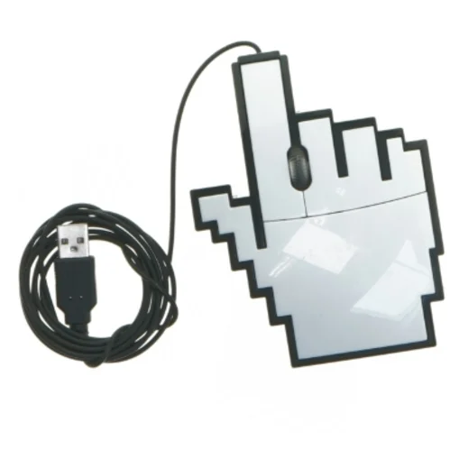 Pixel mus med USB-ledning fra Pixel (str. 12 cm)