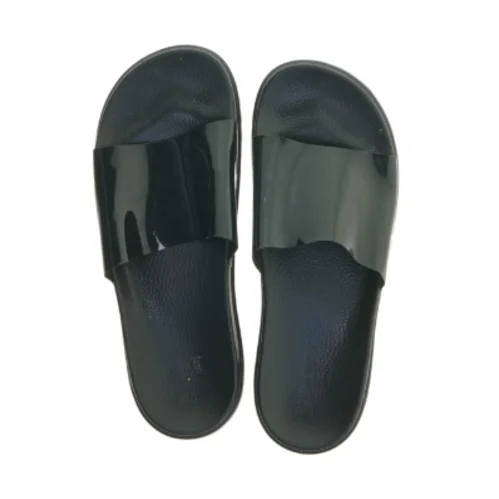 SuperDry Sorte sandaler med glat overdel (str. Længde, 28 cm)