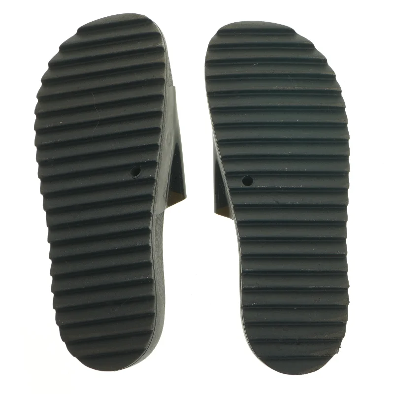 SuperDry Sorte sandaler med glat overdel (str. Længde, 28 cm)