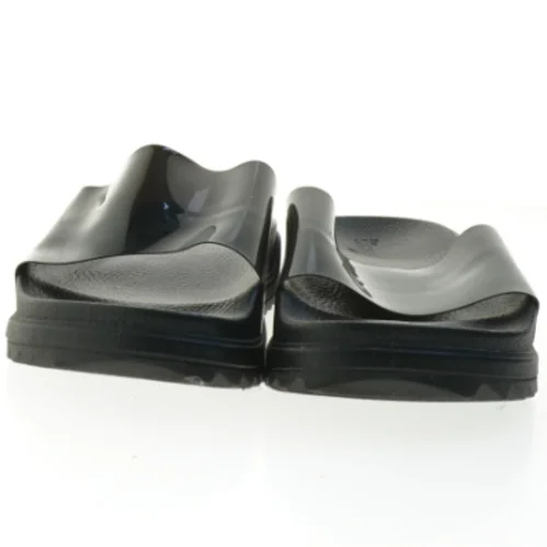 SuperDry Sorte sandaler med glat overdel (str. Længde, 28 cm)