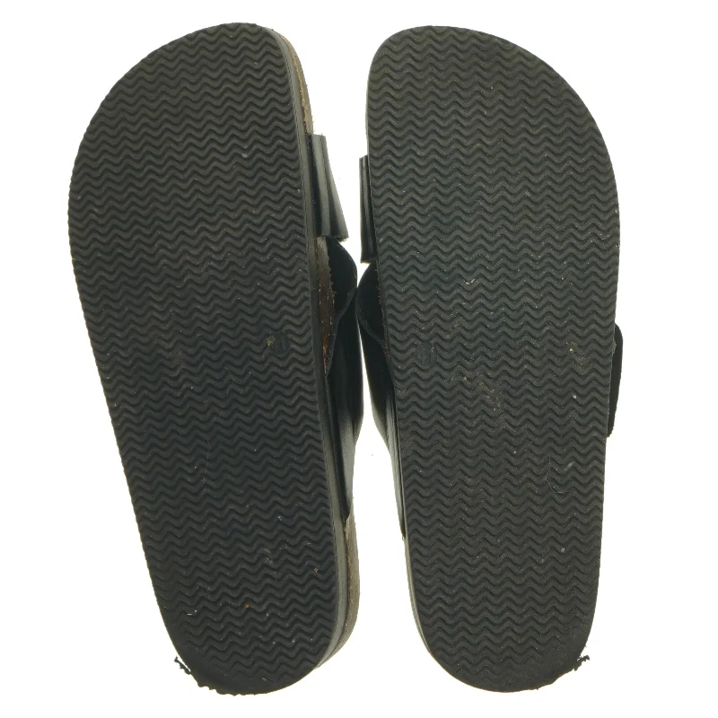 Sort damesandal med korksål fra Catwalk (str. 41 )