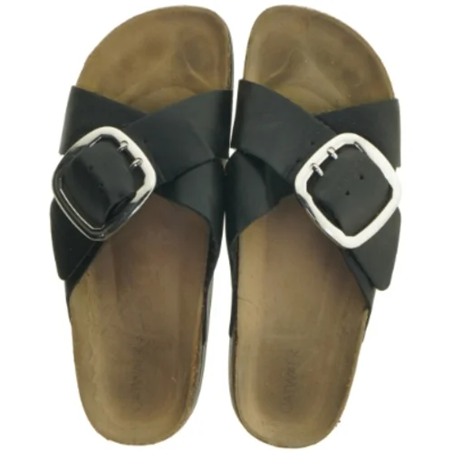 Sort damesandal med korksål fra Catwalk (str. 41 )