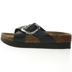 Sort damesandal med korksål fra Catwalk (str. 41 )