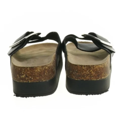 Sort damesandal med korksål fra Catwalk (str. 41 )