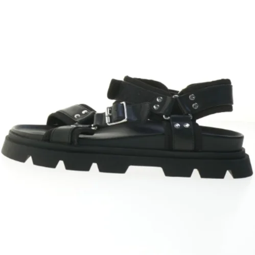 Sorte sandaler med fra Zara Man (str. 43 )