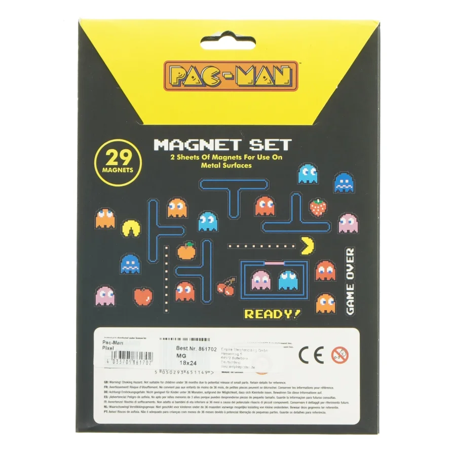 Pac-Man Magnetsæt