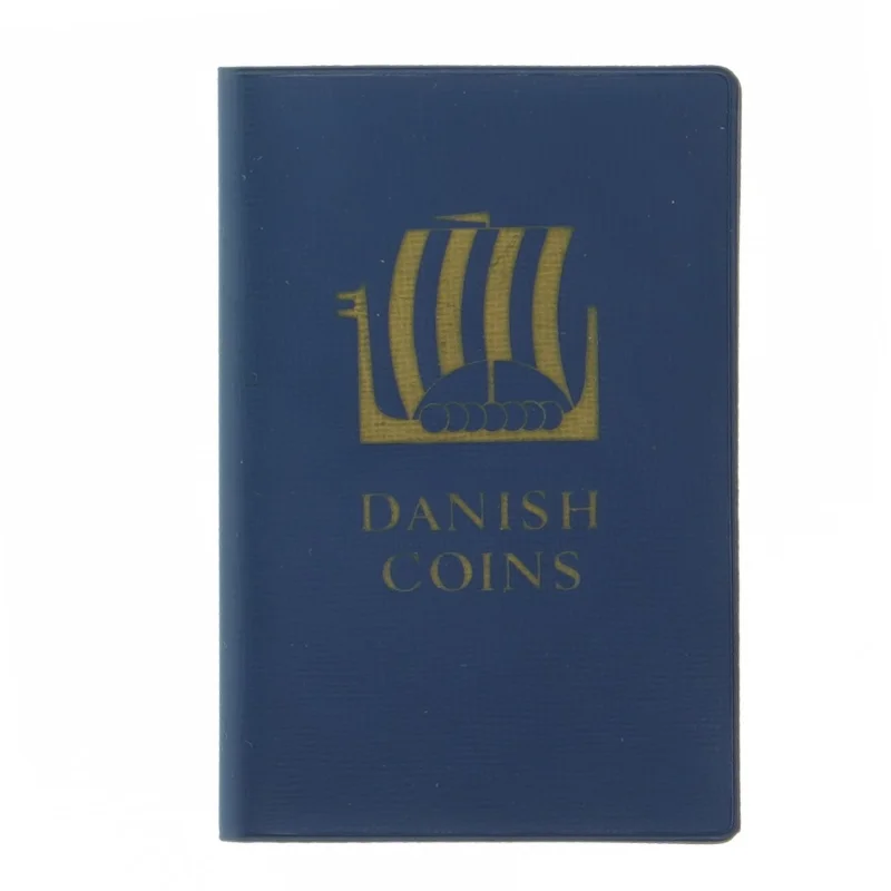 Dansk møntsæt i etui