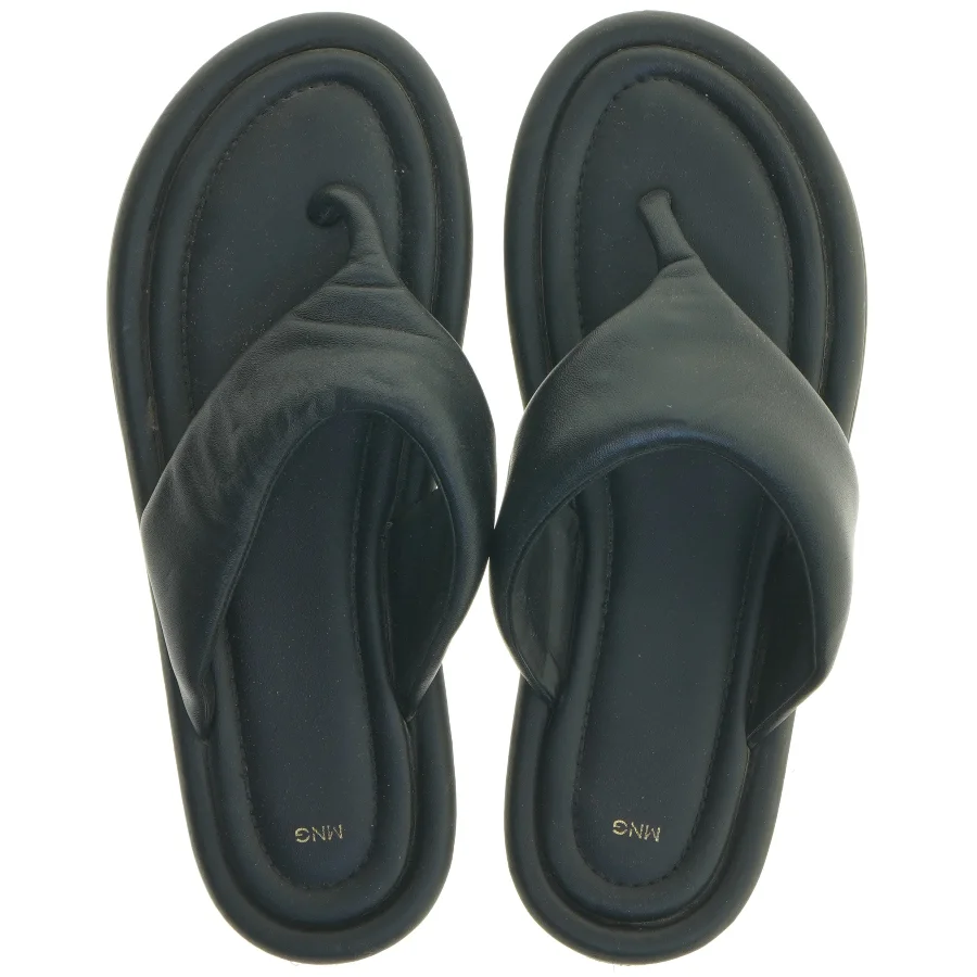 Sorte flip-flops, størrelse 41 fra Mng (str. 41 )