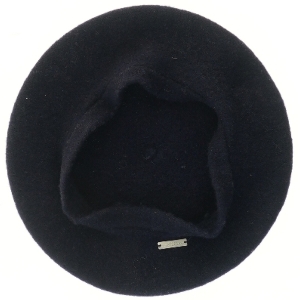 Sort beret fra Seeberger (str. Ø 27 cm)