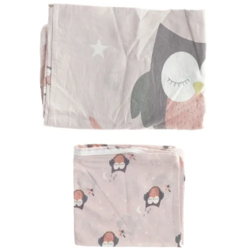 Sovesæt med uglemotiv (str. 94 x 62 cm 44 x 40 cm)