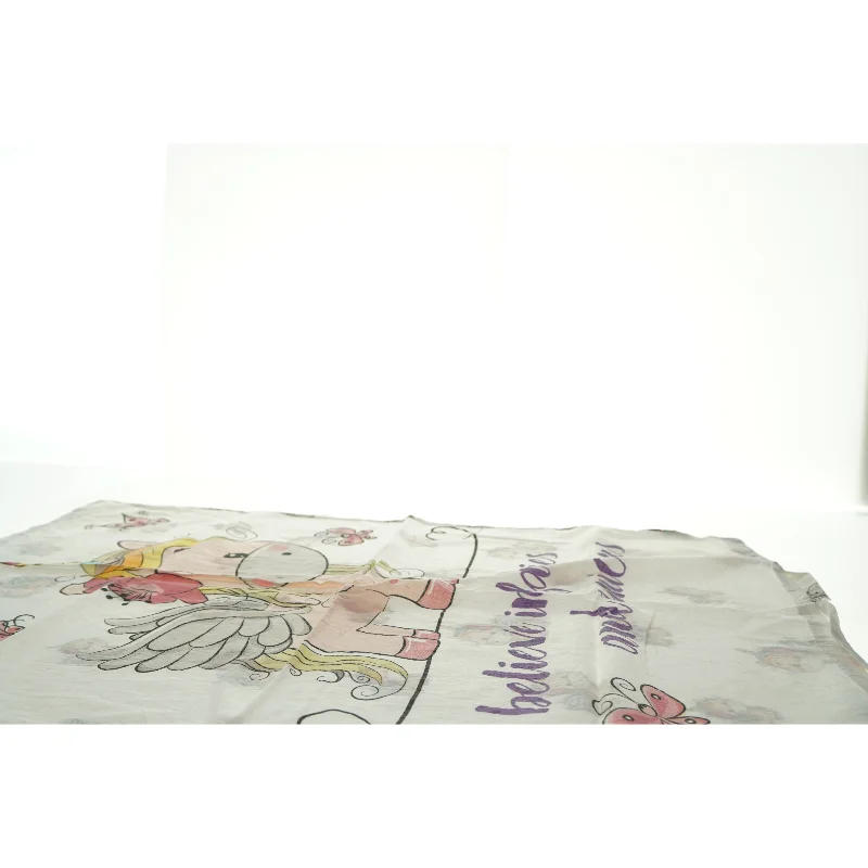 Barnesengelinned med enhjørning (str. 88 x 62 cm 42 x 37 cm)