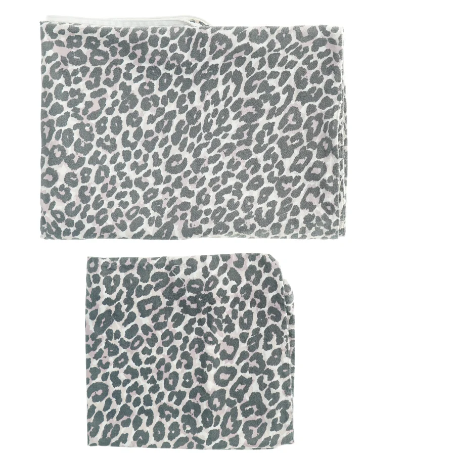 Leopardprint tørklæde (str. 66 x 95 44 x 40 cm)