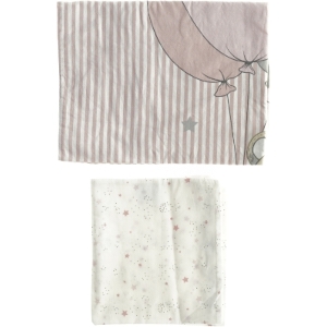 Børnesengetøj med dyremotiv (str. 60 x 95 44 x 40 cm)