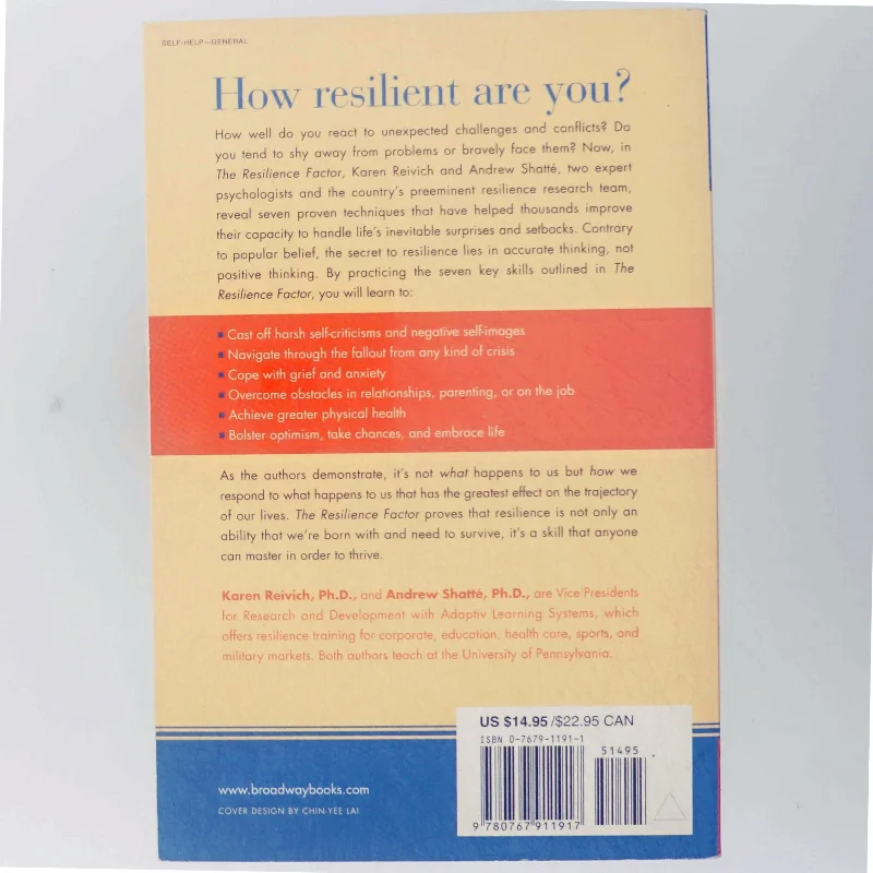 The Resilience Factor Bog