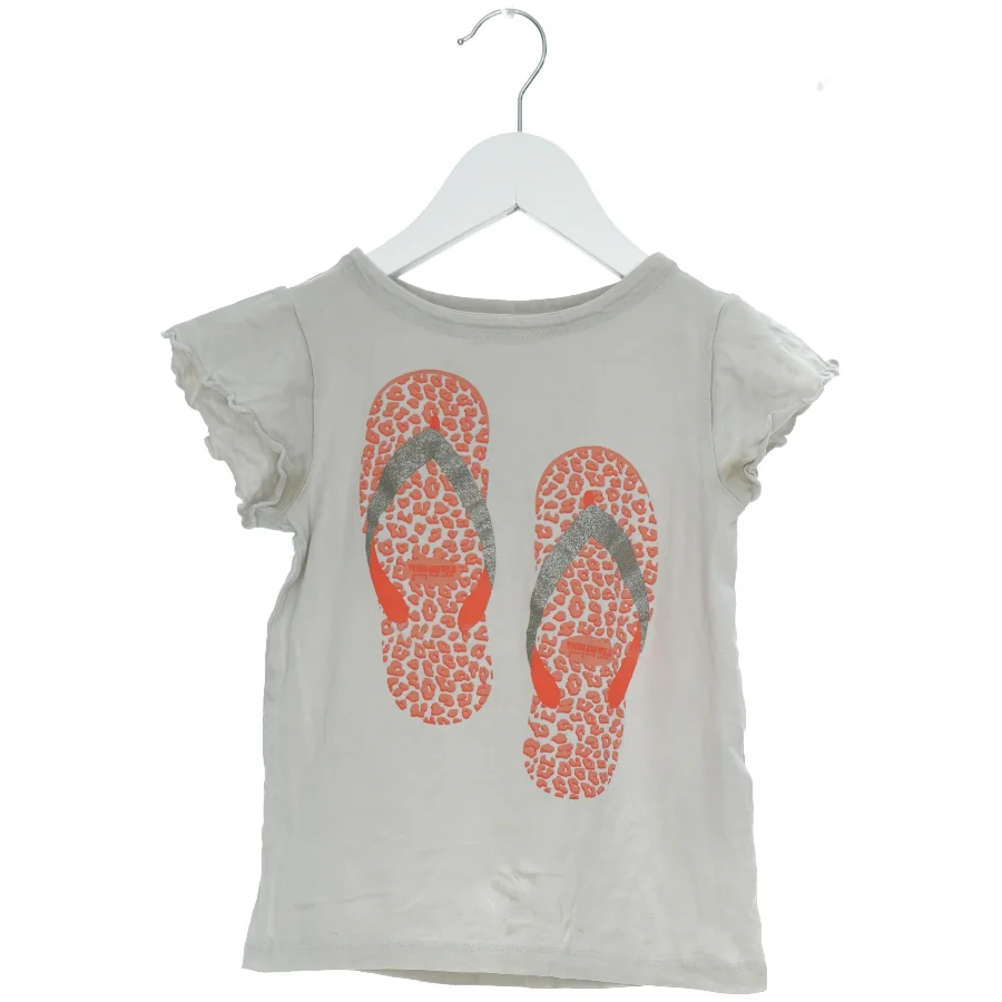 Børne T-Shirt med Flip-Flop tryk fra Name It (str. 134)