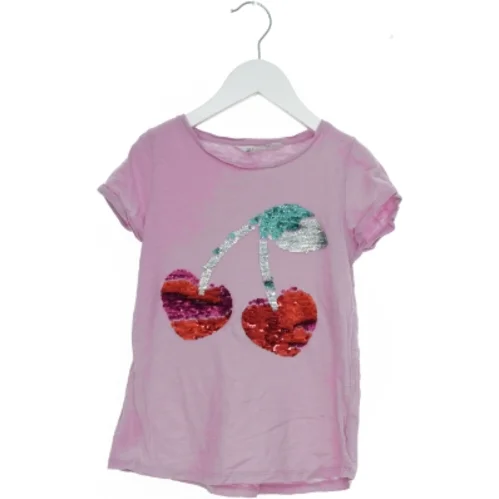 T-shirt med pailletkirsebær fra H&M (str. 140)