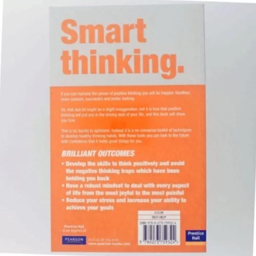Selvhjælpsbog 'Brilliant Positive Thinking' fra Prentice Hall