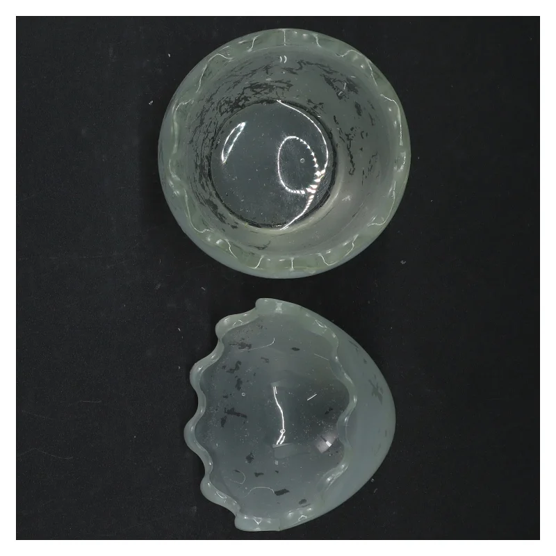 Påskeægs glas vase (str. H. 13,5 cm)