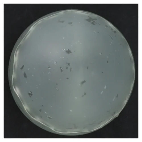 Påskeægs glas vase (str. H. 13,5 cm)