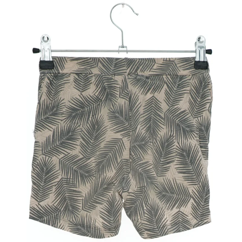 Beige shorts med bladprint fra Name It (str. 128)