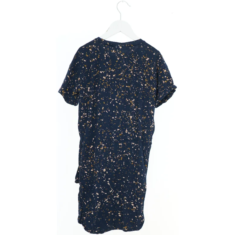 Kjole med kort ærme og print fra Soft Gallery  (str. 128)