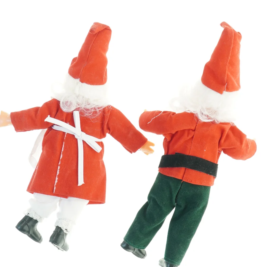 Julemand og kone figurer (str. 25x18 cm)