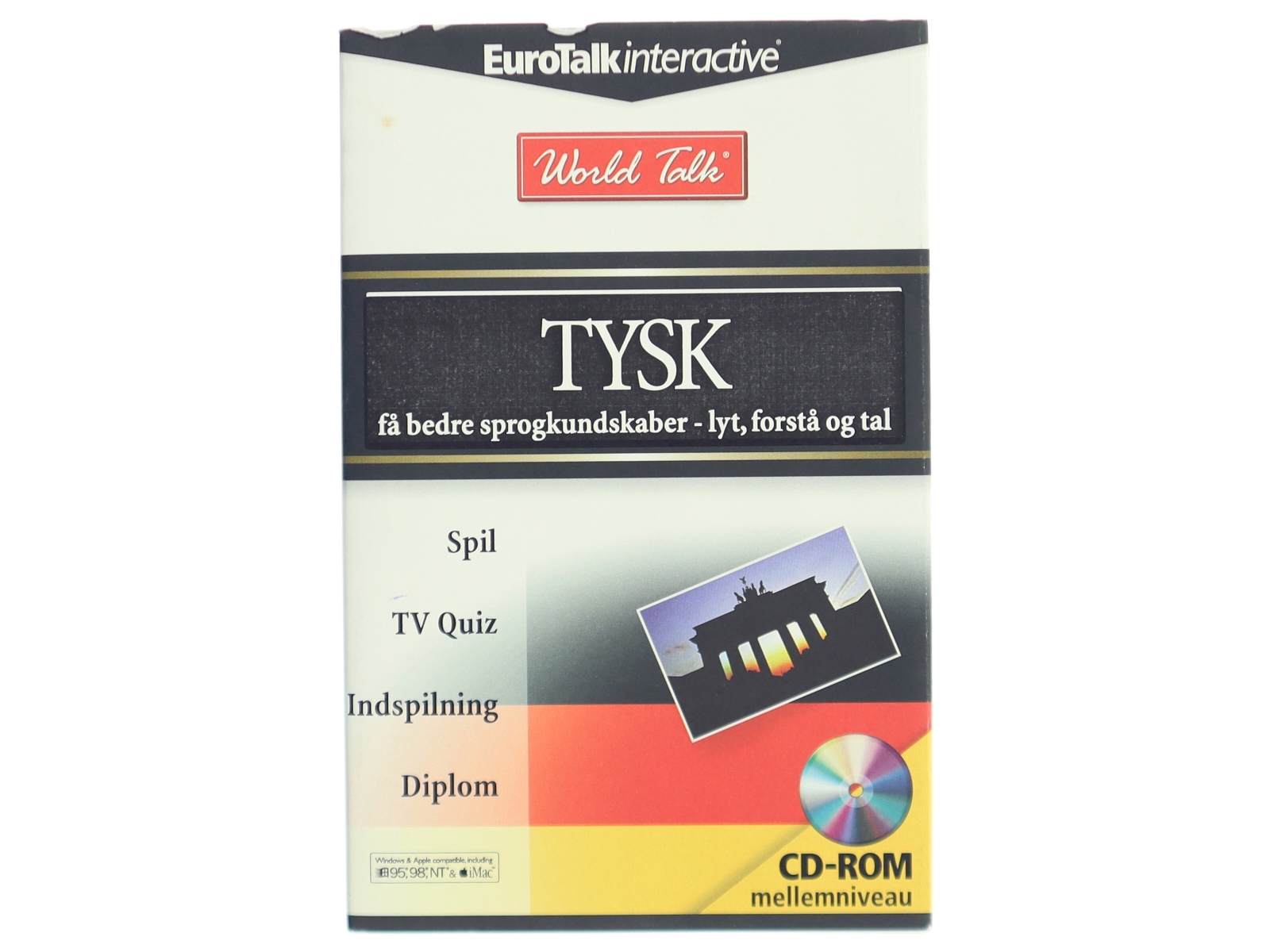 EuroTalk Interactive CD-ROM til tysk fra EuroTalk