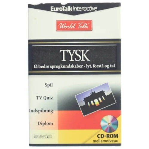 EuroTalk Interactive CD-ROM til tysk fra EuroTalk