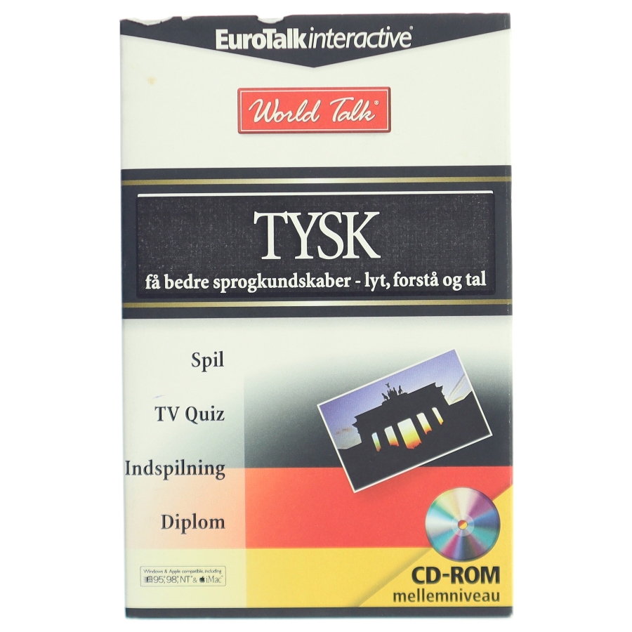 EuroTalk Interactive CD-ROM til tysk fra EuroTalk