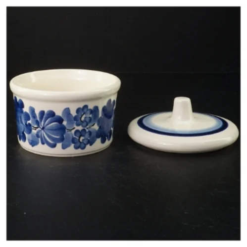 Sukkerskål med låg (str. Ø 12 cm)