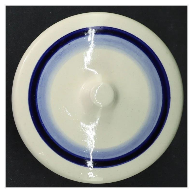 Sukkerskål med låg (str. Ø 12 cm)