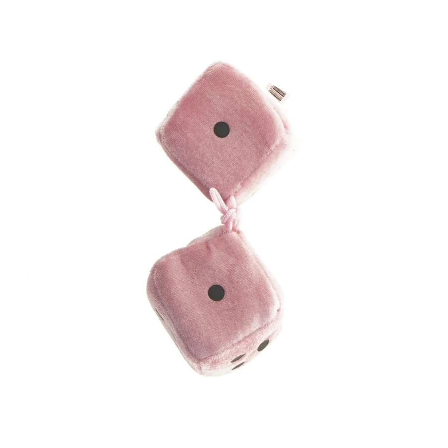 Stof-terninger (str. 7 x 7 x 7 cm)