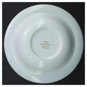 Porcelænstallerkener fra Arabia (str. 17 cm)