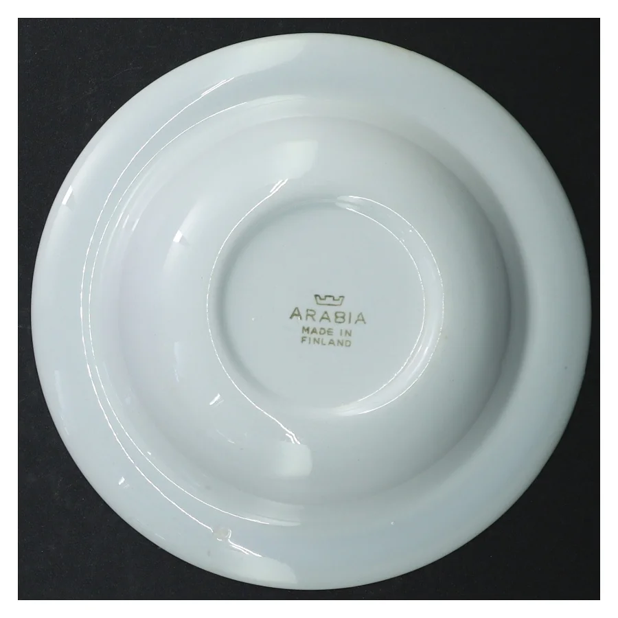 Porcelænstallerkener fra Arabia (str. 17 cm)