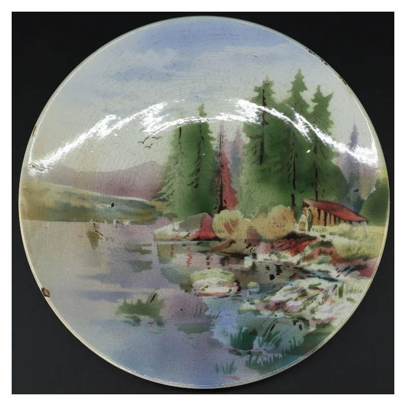 Dekorativ platte (str. Ø. 28 cm)